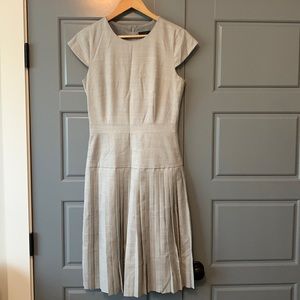 J. Crew Pleated Midi Dress